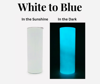 20oz Glow in the Dark Sublimation Tumblers