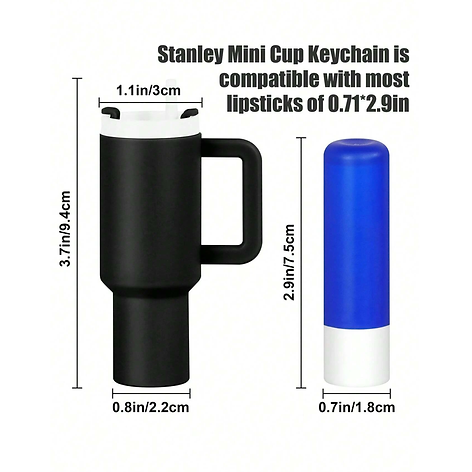 Stanley Ombre 40oz Tumbler Lipstick / Chap Stick Keychain (6 Colours)