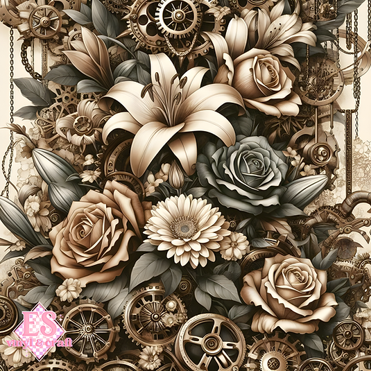 The Eternal Botanica Collection - Section 2 - 12" x 12" Sheet
