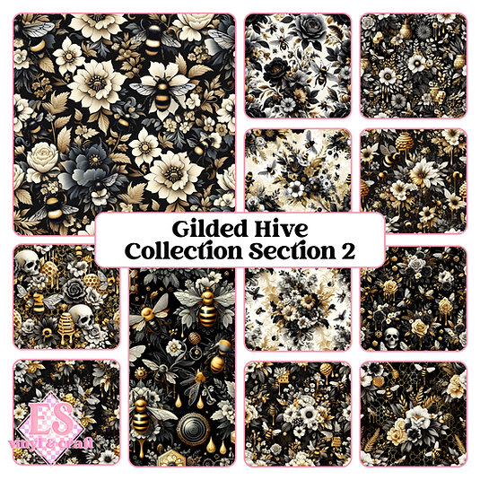 The Gilded Hive Collection - Section 2 - 12" x 12" Sheet