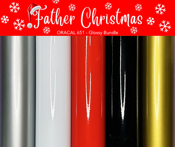 Father Christmas Oracal Bundle - Matte or Glossy