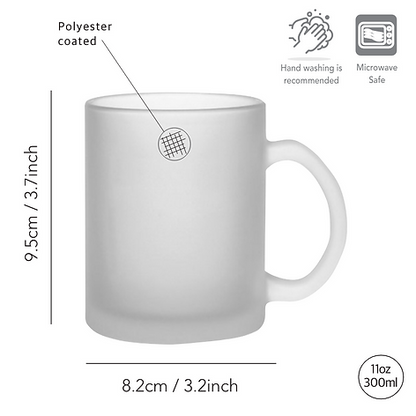 Frosted Sublimation Mug 11oz (330ml) (Copy)