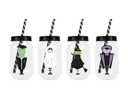 Halloween Cup and Straw 500ml