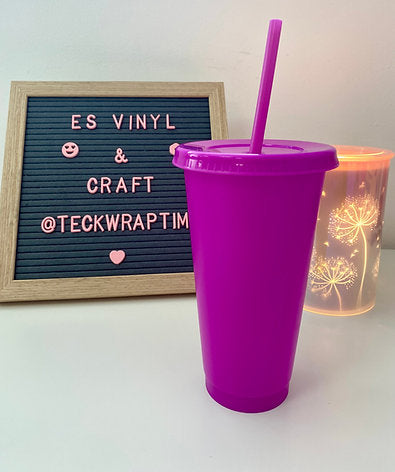 Solid Colour Cold Cup - 24oz