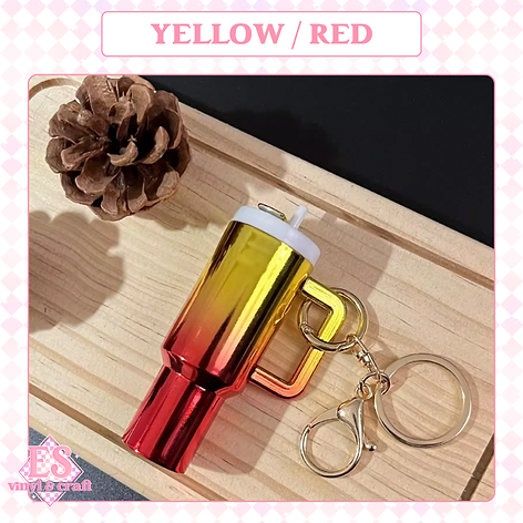 Stanley Ombre 40oz Tumbler Lipstick / Chap Stick Keychain (6 Colours)