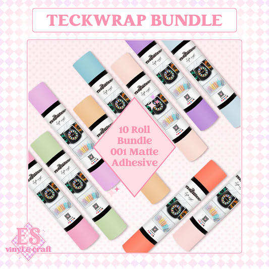 001 Series Pastel Roll Bundle - 10 Rolls