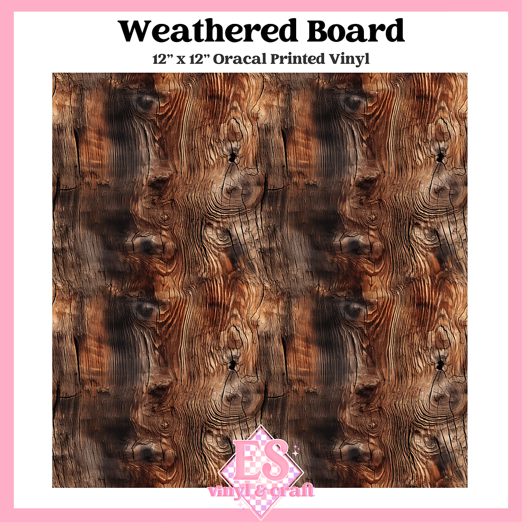 Aged Wood Collection - 12" x 12" Sheet (10 Different Designs)