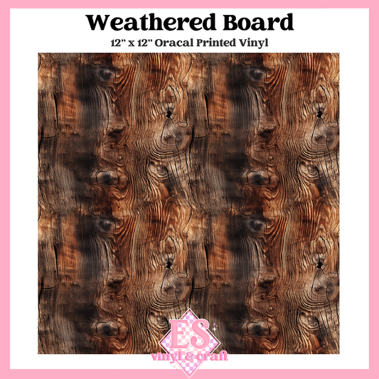 Aged Wood Collection - 12" x 12" Sheet (10 Different Designs)