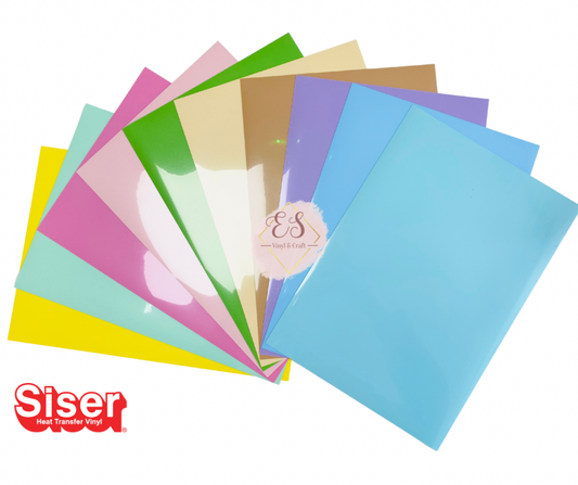 Siser EasyWeed PS Pastels HTV Starter Pack - 10 Sheets