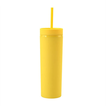 Matte Skinny Tumblers Double Wall 16oz (Letters Z - A11)