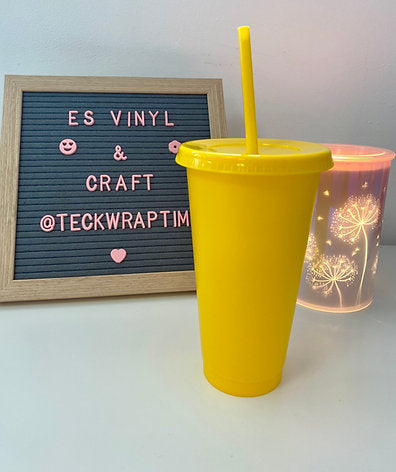 Solid Colour Cold Cup - 24oz