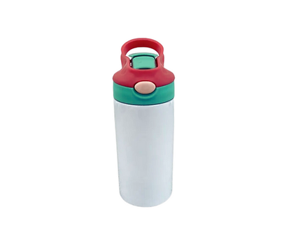 12oz Kids Flip-top White Sublimation Cup