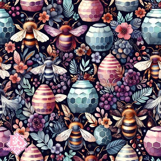 The Botanical Hive Collection - Section 2 - 12" x 12" Sheet