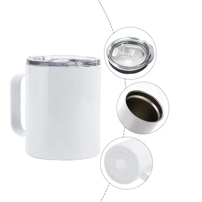 12oz Mug with Handle Sublimation