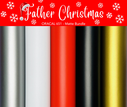 Father Christmas Oracal Bundle - Matte or Glossy