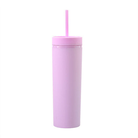 Matte Skinny Tumblers Double Wall 16oz (Letters Z - A11)