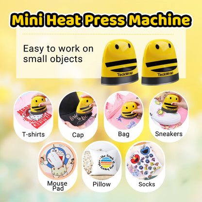 Teckwrap Mini Press - Yellow Bee