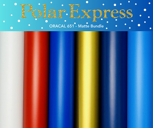 Polar Express Oracal Bundle - Matte or Glossy