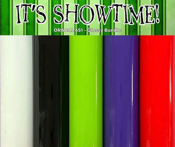IT'S SHOWTIME! - Matte or Glossy Oracal Bundles