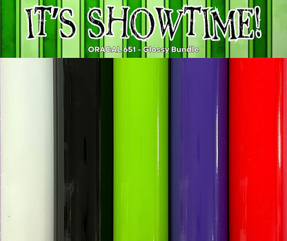 IT'S SHOWTIME! - Matte or Glossy Oracal Bundles