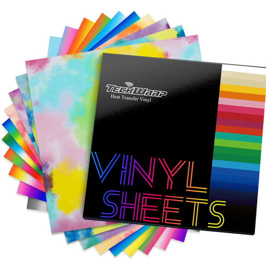 Colorful HTV Sheets Pack