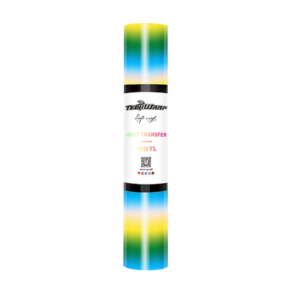 PU Rainbow Stripes HTV