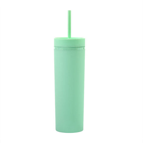 Matte Skinny Tumblers Double Wall 16oz (Letters Z - A11)
