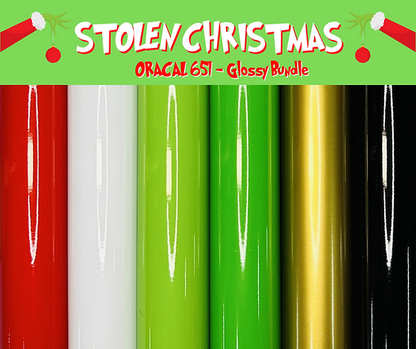 Stolen Christmas Oracal Bundle - Matte or Glossy