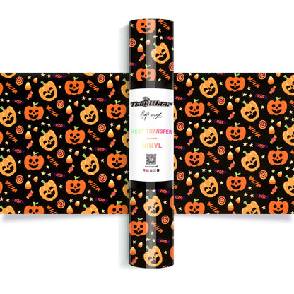 Halloween Pattern HTV