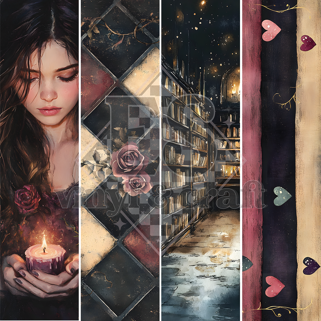 Create The Story - Line Split - 12" x 12" Sheet
