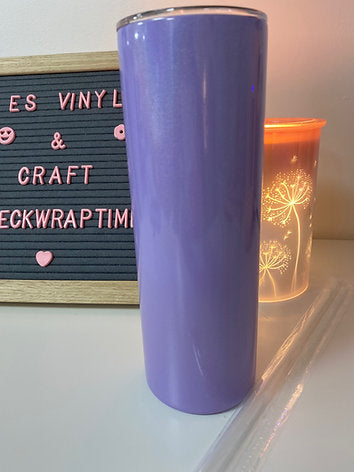 20oz Glitter Sublimation Tumbler