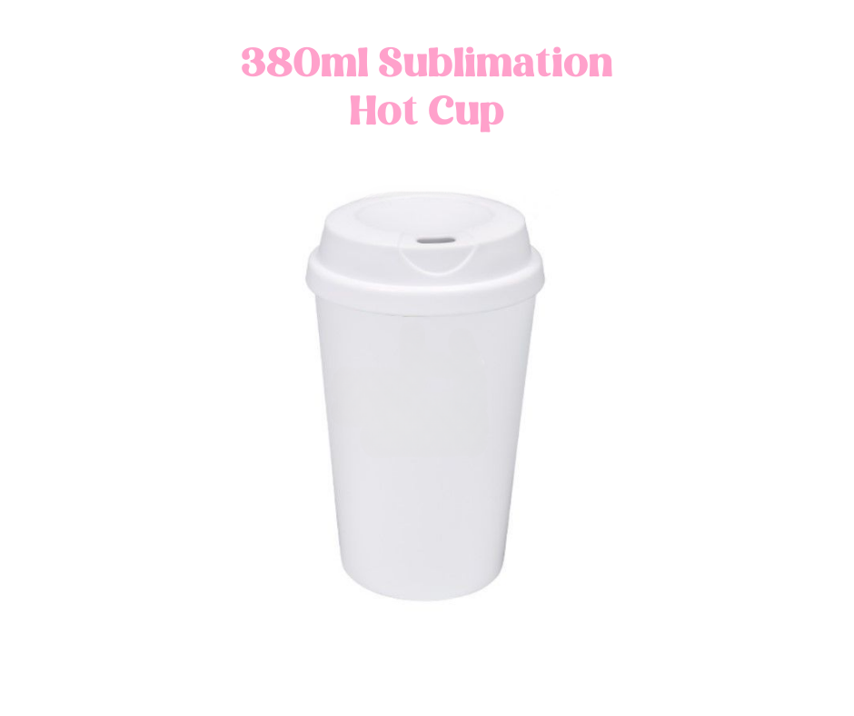 Travel Mug 380ml (Suitable for Sublimation)