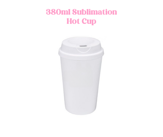 Travel Mug 380ml (Suitable for Sublimation)