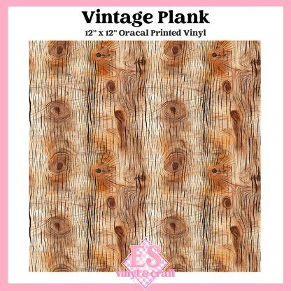 Aged Wood Collection - 12" x 12" Sheet (10 Different Designs)