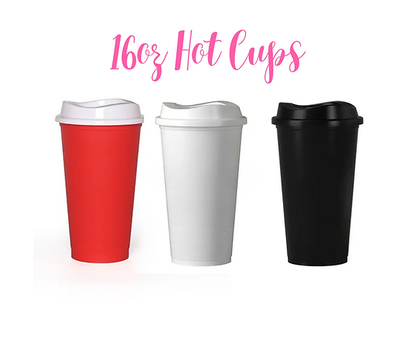 Hot Cups Coffee / Tea 16oz