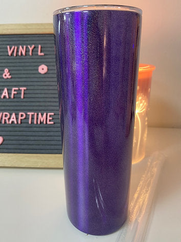 20oz Glitter Sublimation Tumbler