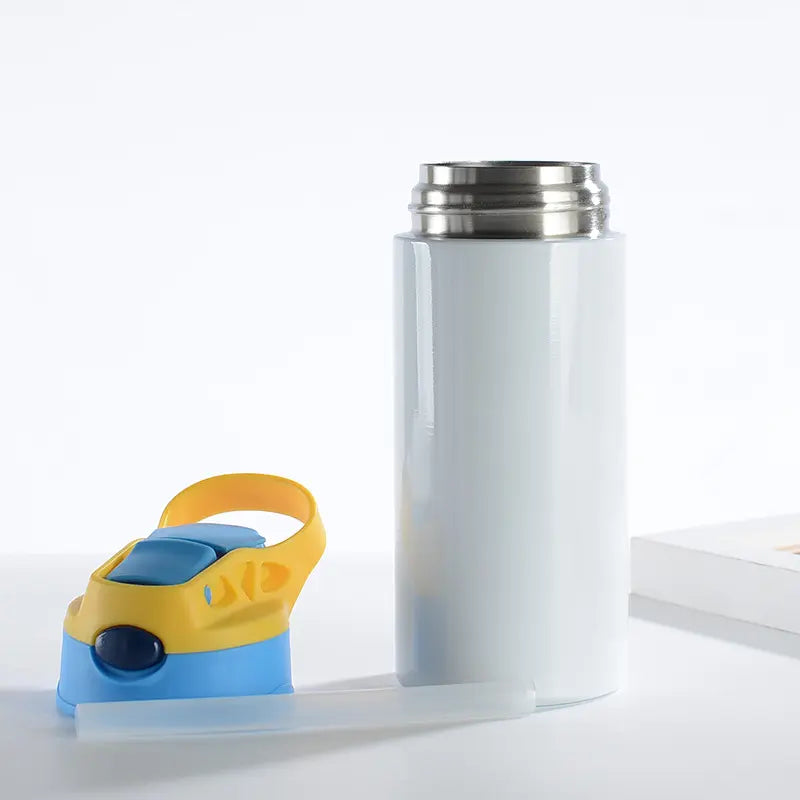 12oz Kids Flip-top White Sublimation Cup