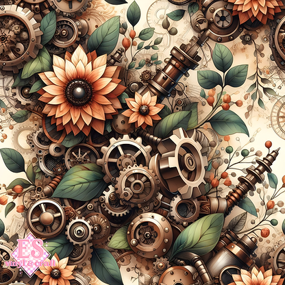 The Eternal Botanica Collection - Section 1 - 12" x 12" Sheet