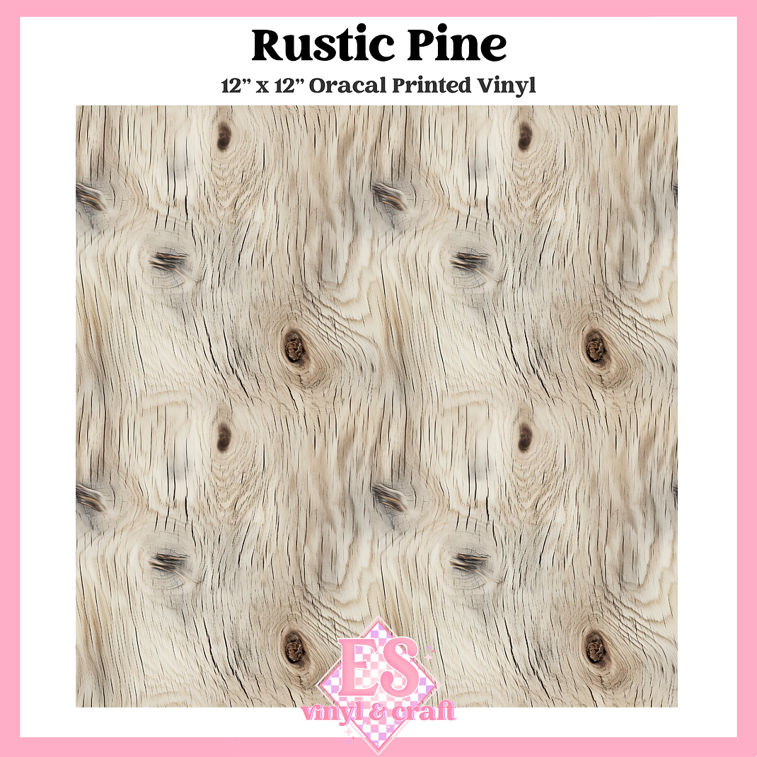 Natural Timber Collection - 12" x 12" Sheet (10 Different Designs)