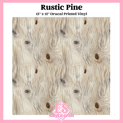 Natural Timber Collection - 12" x 12" Sheet (10 Different Designs)