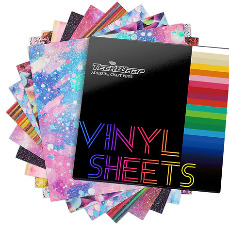 Glitter Brushed Self Adhesive 9 Sheet Pack
