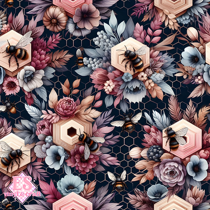 The Botanical Hive Collection - Section 2 - 12" x 12" Sheet
