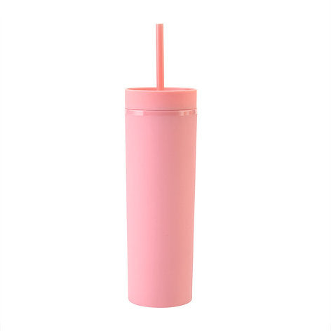 Matte Skinny Tumblers Double Wall 16oz (Letters Z - A11)