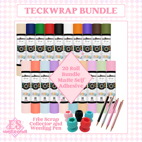 Teckwrap Ultimate Roll Bundle (Matte or Glossy) x 20 Rolls