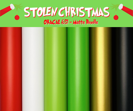 Stolen Christmas Oracal Bundle - Matte or Glossy