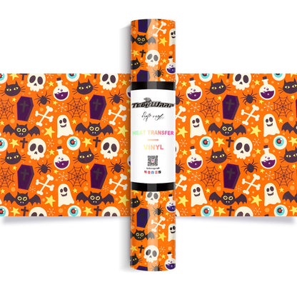 Halloween Pattern HTV
