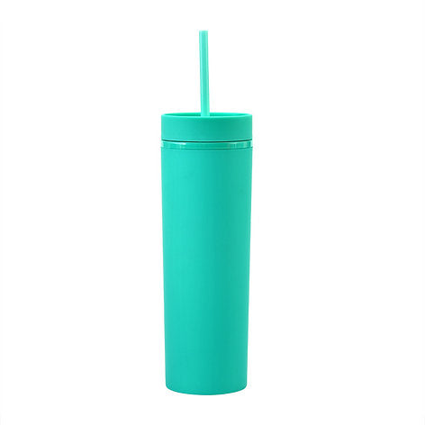 Matte Skinny Tumblers Double Wall 16oz (Letters Z - A11)