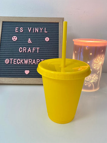 Solid Colour Cold Cup - 16oz