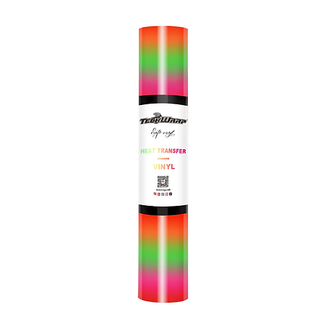 PU Rainbow Stripes HTV