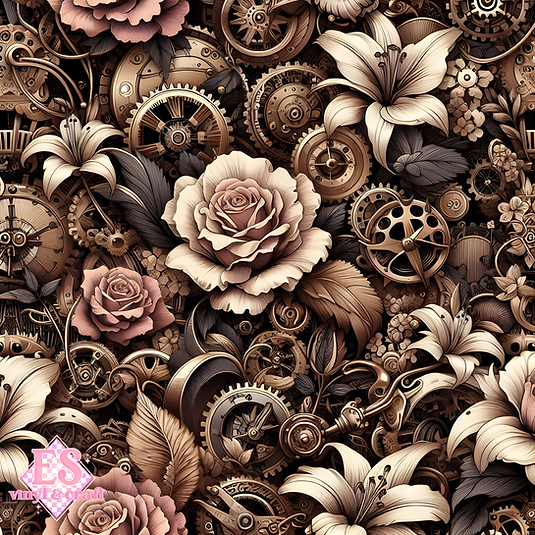 The Eternal Botanica Collection - Section 1 - 12" x 12" Sheet